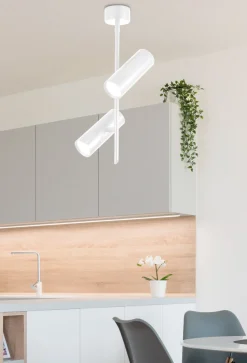 Lampa wisząca Tuba 2x5W LED biały 4000K
