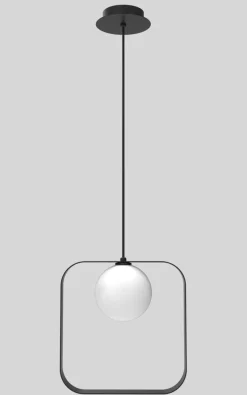 Lampa Wisząca Tula, Kwadrat Czarny