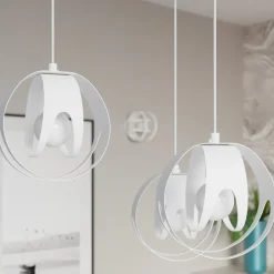 Lampa wisząca TULOS 3L biała