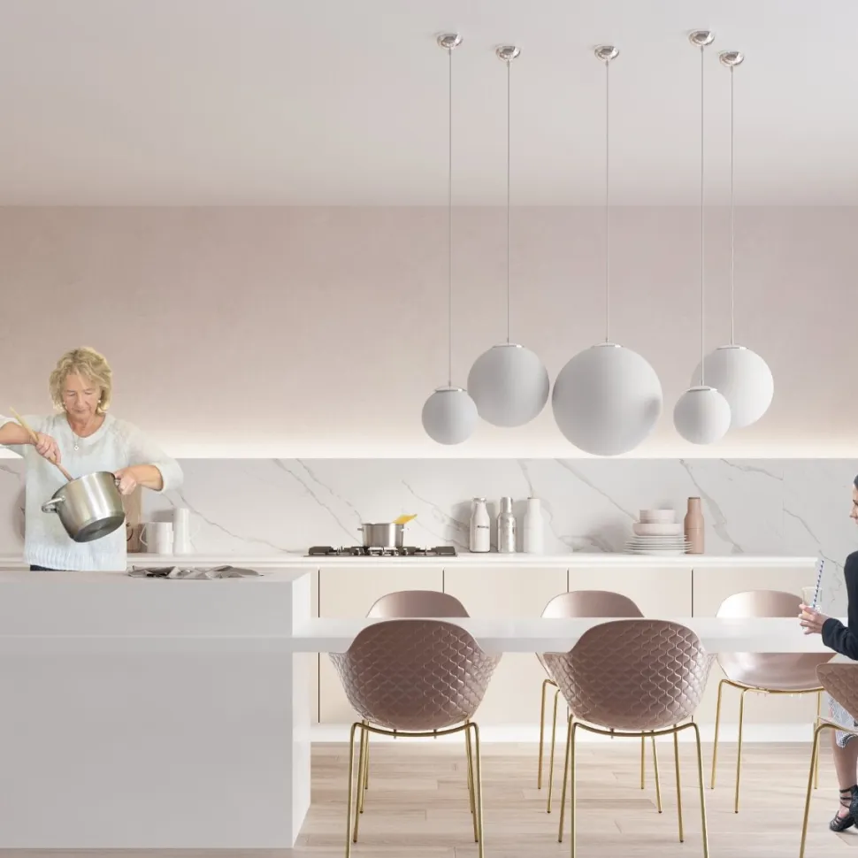 Lampa wisząca UGO 20 chrom