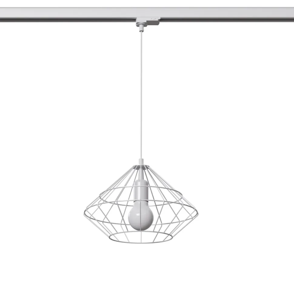 Lampa wisząca UMBERTO biała E27 4000K 7,5W 690lm