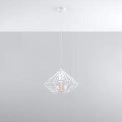 Lampa wisząca UMBERTO biała
