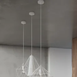 Lampa wisząca UMBERTO biała