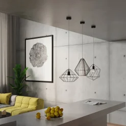 Lampa wisząca UMBERTO czarna