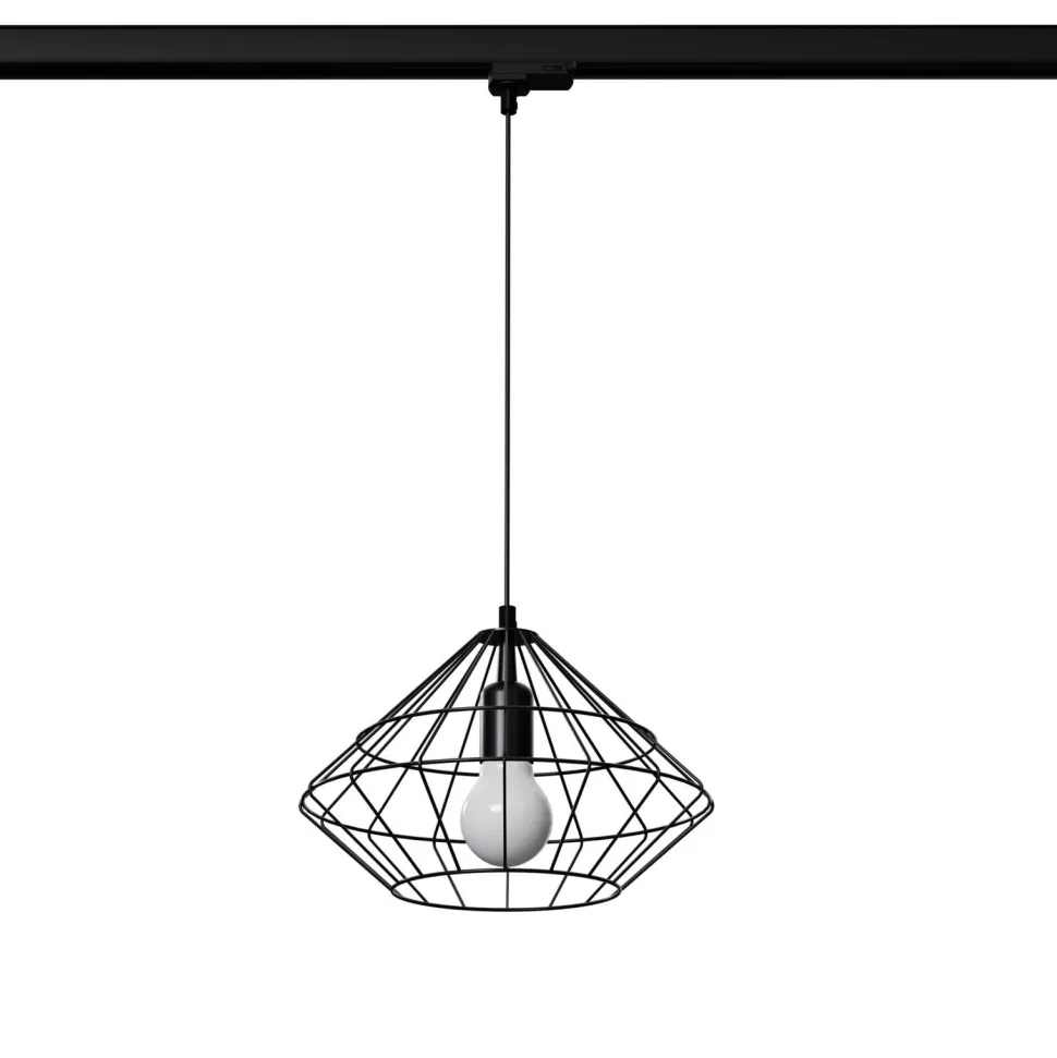Lampa wisząca UMBERTO czarna E27 4000K 7,5W 690lm