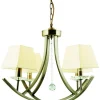 Lampa wisząca Valencia 4x40W E14 patyna  70x110