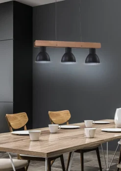 Lampa wisząca Vario 3x60W E27 czarny