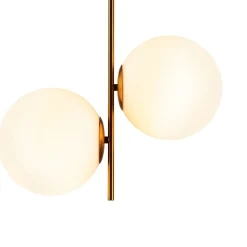 Lampa wisząca VENUS-2 mosiądz 44 cm