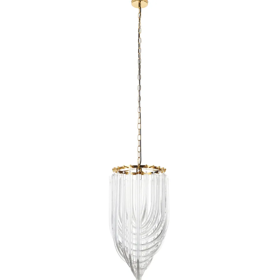 Lampa wisząca WAVE złota 60 cm