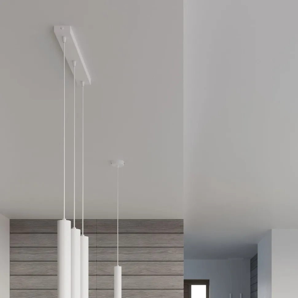 Lampa wisząca WEZYR 3 biała