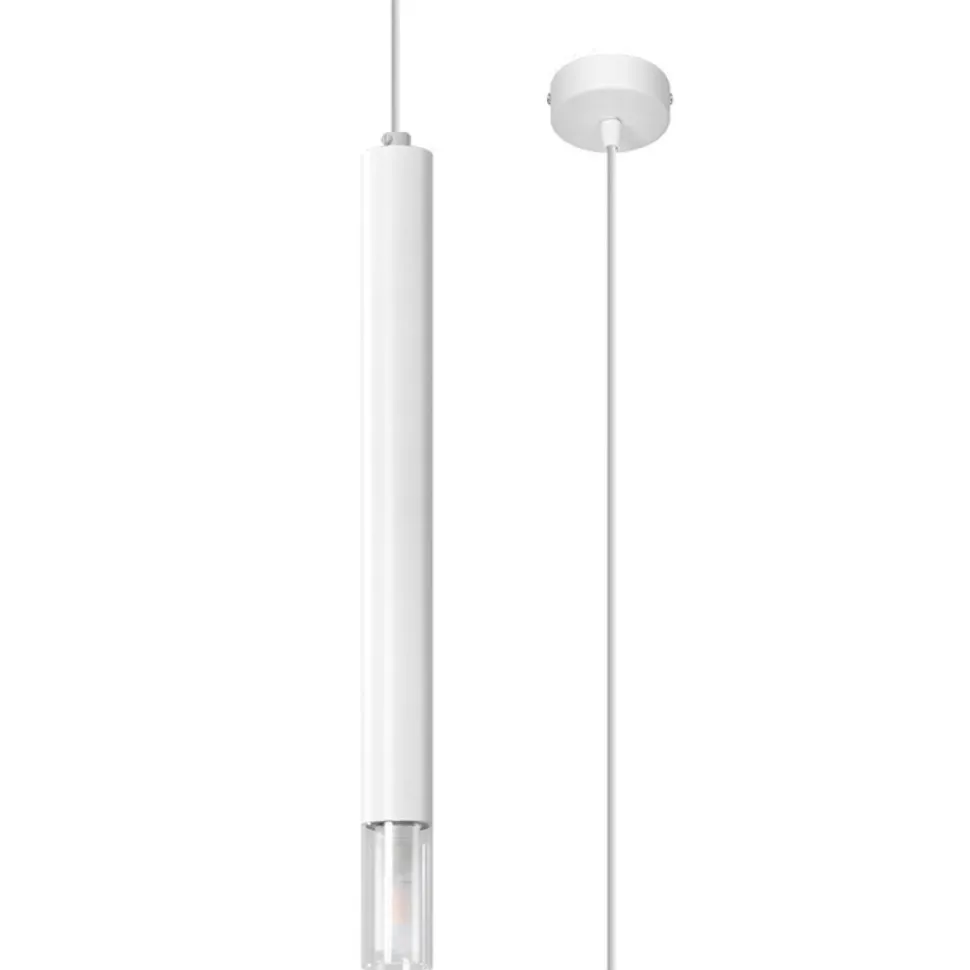 Lampa wisząca WEZYR 1 biała