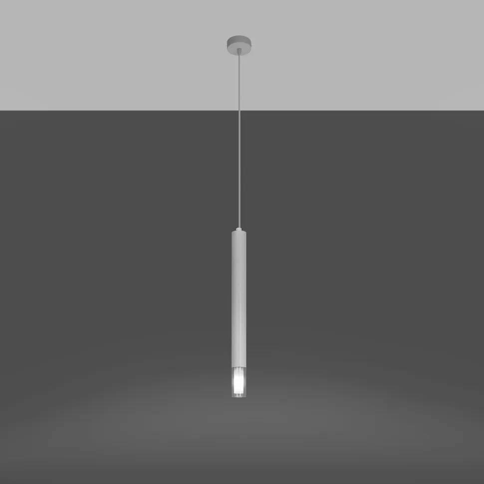 Lampa wisząca WEZYR 1 biała