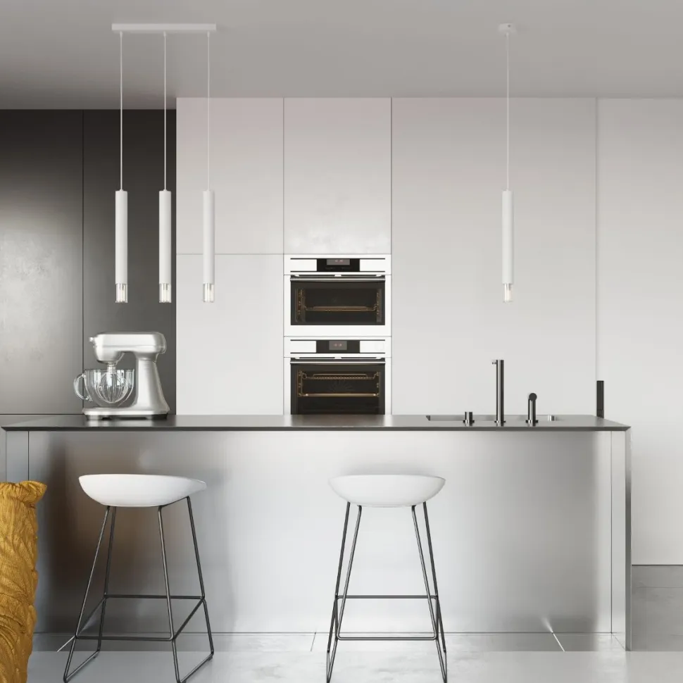 Lampa wisząca WEZYR 1 biała