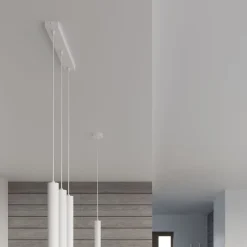 Lampa wisząca WEZYR 1 biała