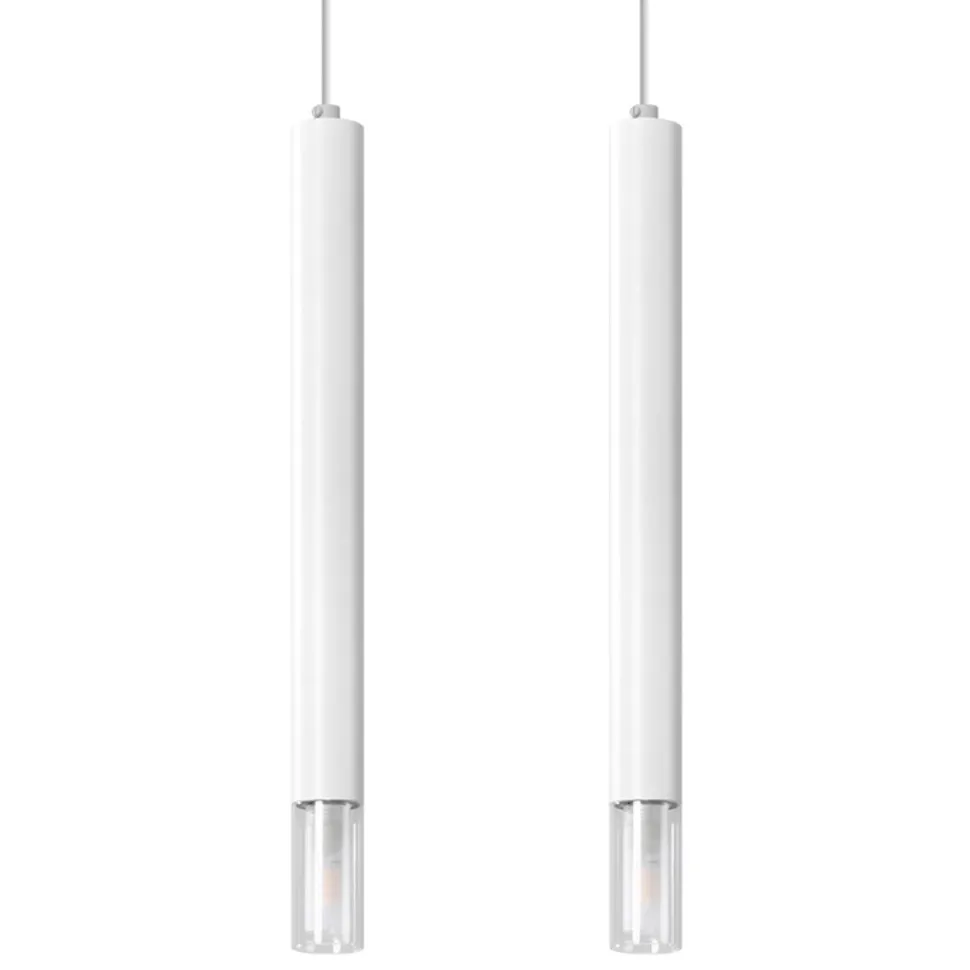Lampa wisząca WEZYR 2 biała