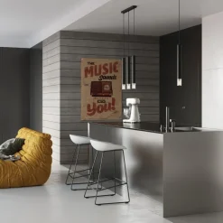 Lampa wisząca WEZYR 2 czarna