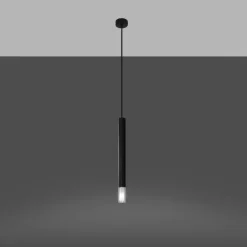 Lampa wisząca WEZYR 1 czarna