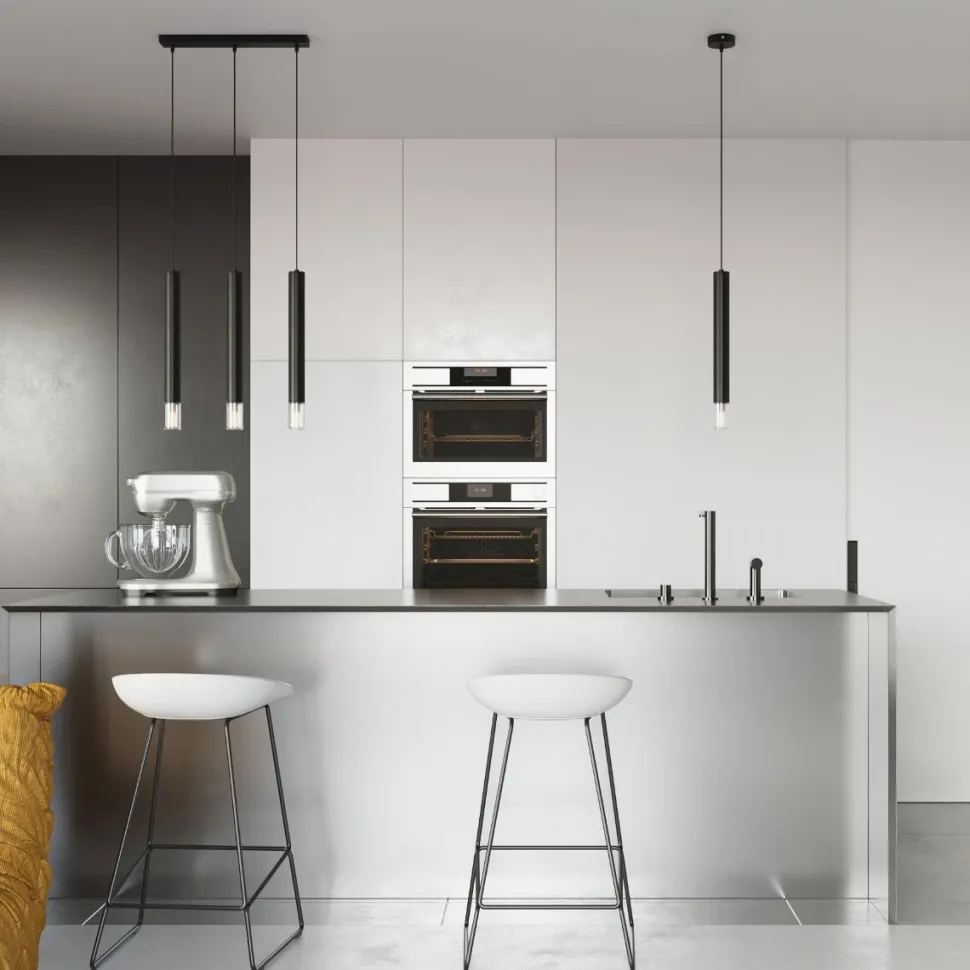 Lampa wisząca WEZYR 1 czarna