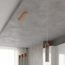 Lampa wisząca ZANE 1 szara