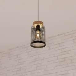 Lampa wisząca Zely czarna