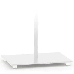 Lampka AMALFI abażur jasny fioletowy stelaż biały