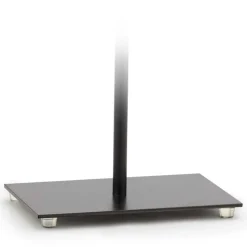 Lampka AMALFI abażur musztardowy stelaż czarny