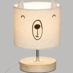 Lampka Bear kremowa