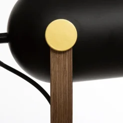 Lampka Bil stojąca na statywie czarna