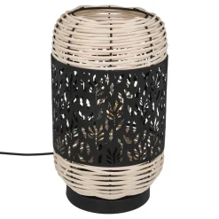 Lampka Cosy czarna/naturalna