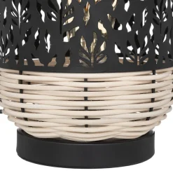 Lampka Cosy czarna/naturalna