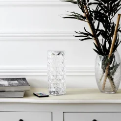 Lampka Crystal LED z pilotem 12 kolorów