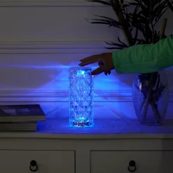 Lampka Crystal LED z pilotem 12 kolorów