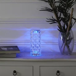 Lampka Crystal LED z pilotem 12 kolorów