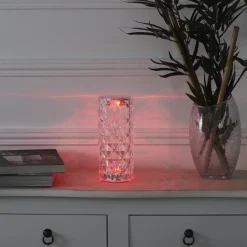 Lampka Crystal LED z pilotem 12 kolorów
