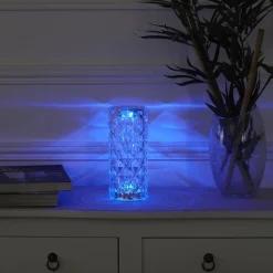 Lampka Crystal LED z pilotem 12 kolorów