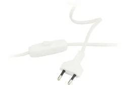 Lampka HONOLULU abażur jasny szary stelaż srebrny