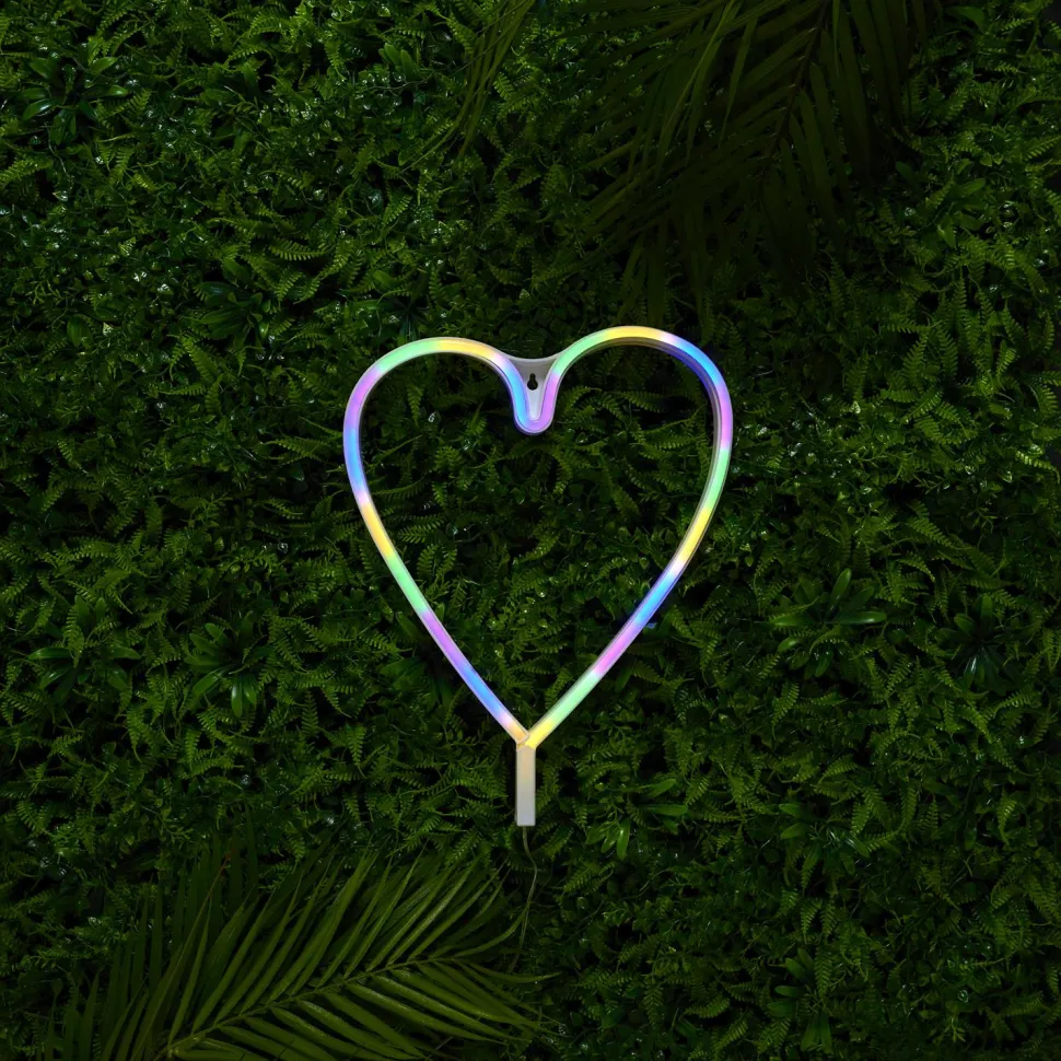 Lampka LED neon Serce