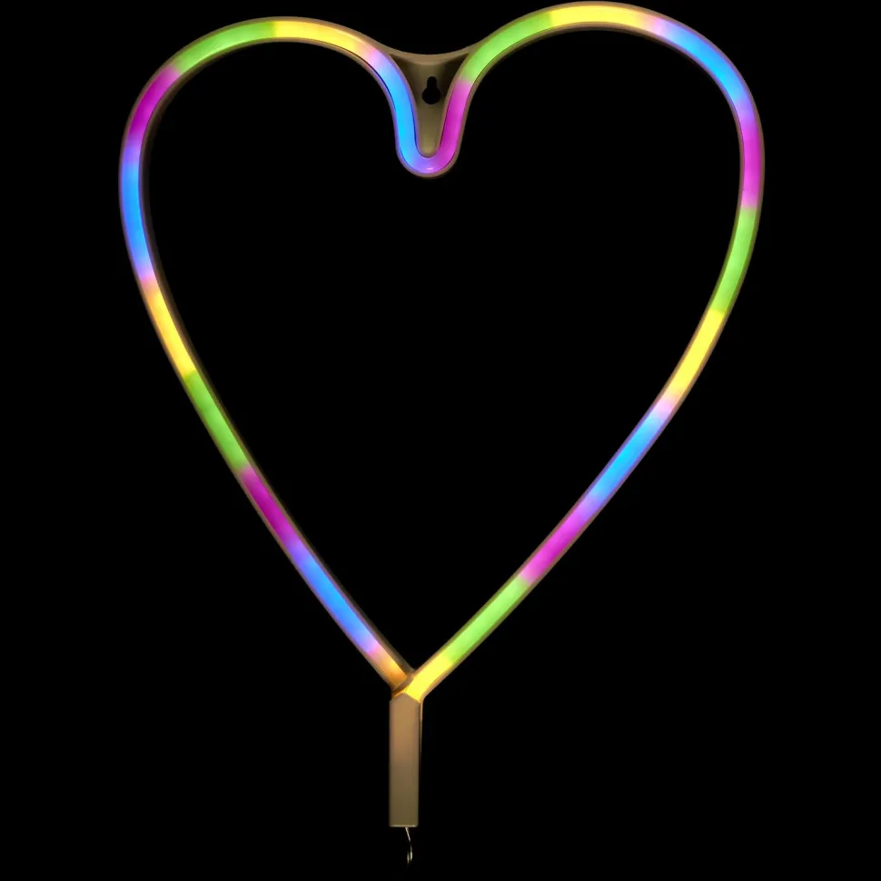 Lampka LED neon Serce