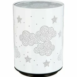 Lampka nocna projektor Chmury biała