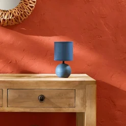 Lampka nocna Timeo niebieska paski