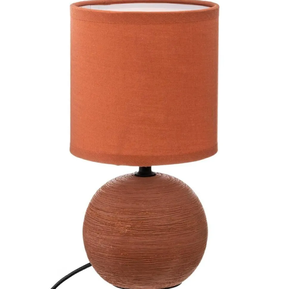 Lampka nocna Timeo terakota