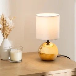 Lampka nocna Timeo złota