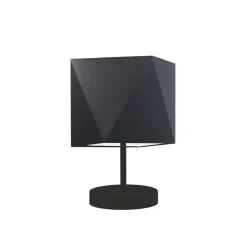 Lampka PASADENA abażur czarny stelaż czarny