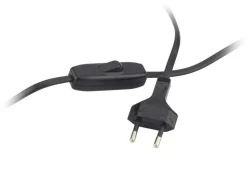 Lampka PASADENA abażur grafitowy stelaż chrom