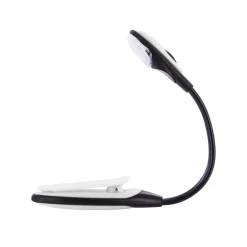 Lampka z klipsem do czytania biała