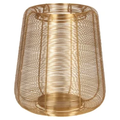 Latarnia Boucle złota 35 cm