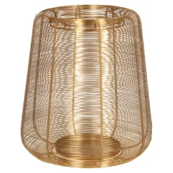 Latarnia Boucle złota 35 cm