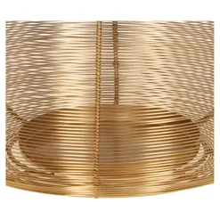 Latarnia Boucle złota 35 cm