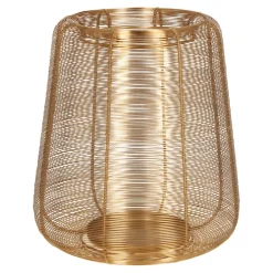 Latarnia Boucle złota 35 cm