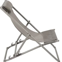 Leżak Canard składany beżowy ciemny